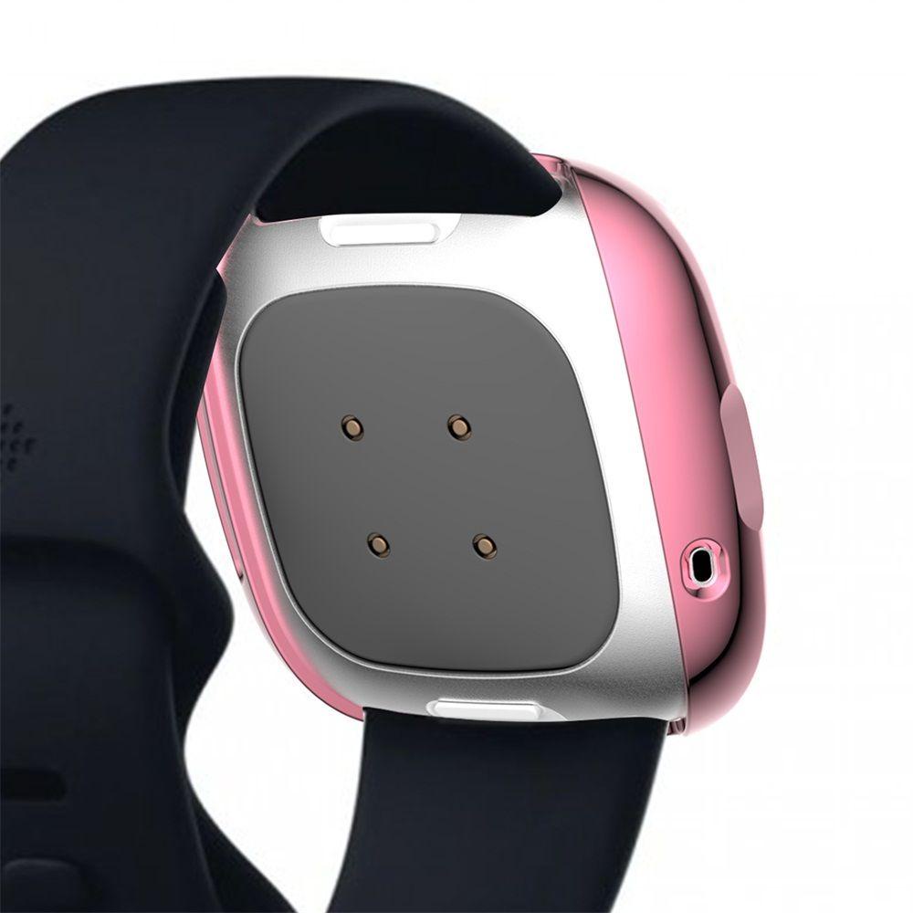 Ốp Bảo Vệ Bằng TPU Mềm Trong Suốt HD Chống Trầy Cho Fitbit Versa 3 Fitbit Sense