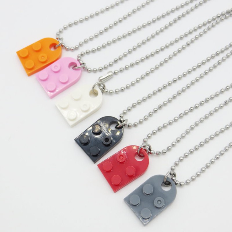Set 2 vòng cổ Mảnh Ghép Trái Tim Cho Cặp Đôi