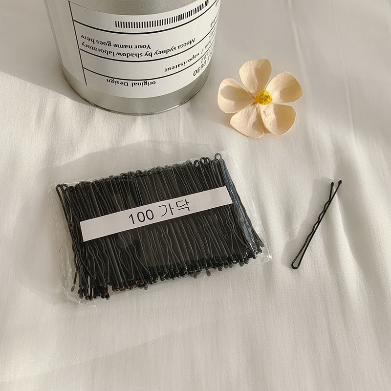 Kẹp giữ mái kẹp tăm màu đen không lộ dạng lượn sóng dành cho salon/làm đẹp tạo mẫu tóc hàng ngày SIGO
