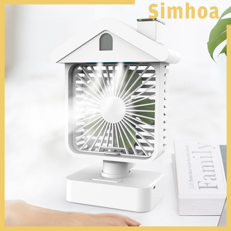 [SIMHOA] Portable Mini Air Conditioner Water Cooling Fans for Bedroom Kitchen