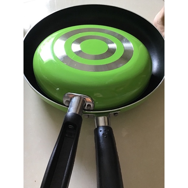 Chảo chống dính 3 lớp hợp kim nhôm, tay cầm cách nhiệt