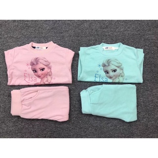 Bộ nỉ da cá họa tiết Elsa
