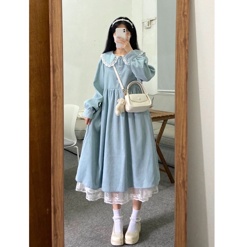 VÁY ĐẦM DOLLY LOLITA PASTEL CÔNG CHÚA