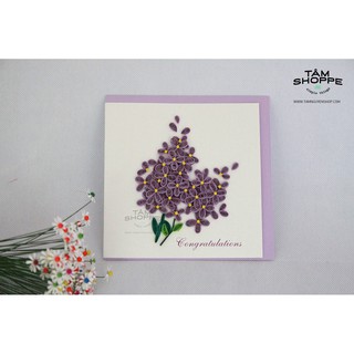 [HANDMADE THỦ CÔNG] THIỆP GIẤY QUILLING HANDMADE SỐ 02