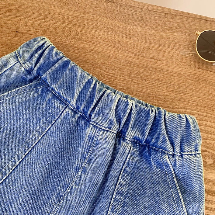 Quần đùi jean quần short jean bé trai , bé gái từ 7kg- 22kg QK21