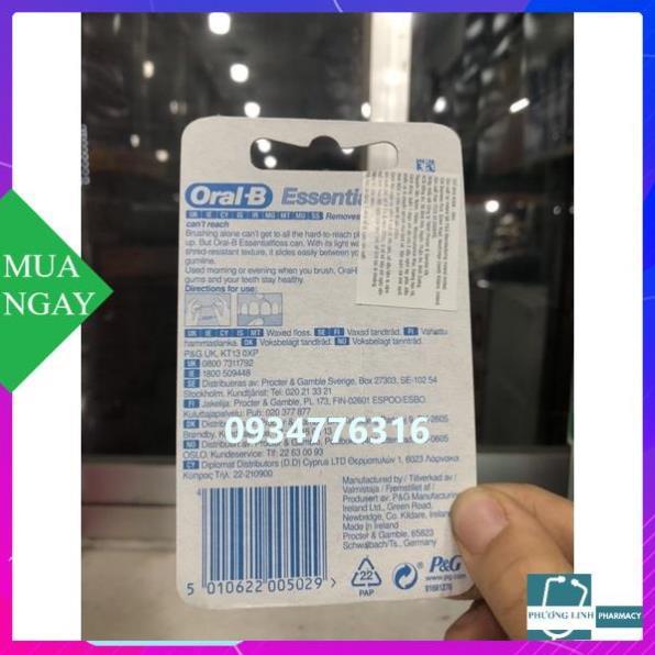 CHỈ NHA KHOA ORAL-B ESSENTIAL FLOSS