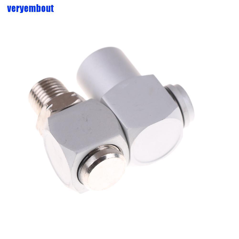 Khớp Nối Ống Khí Nén 1 / 4 BSP Xoay 360 Độ