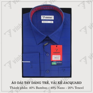 Áo sơ mi dài tay Bamboo Nano SlimFit Vĩnh Tiến 425 - LK3-G880