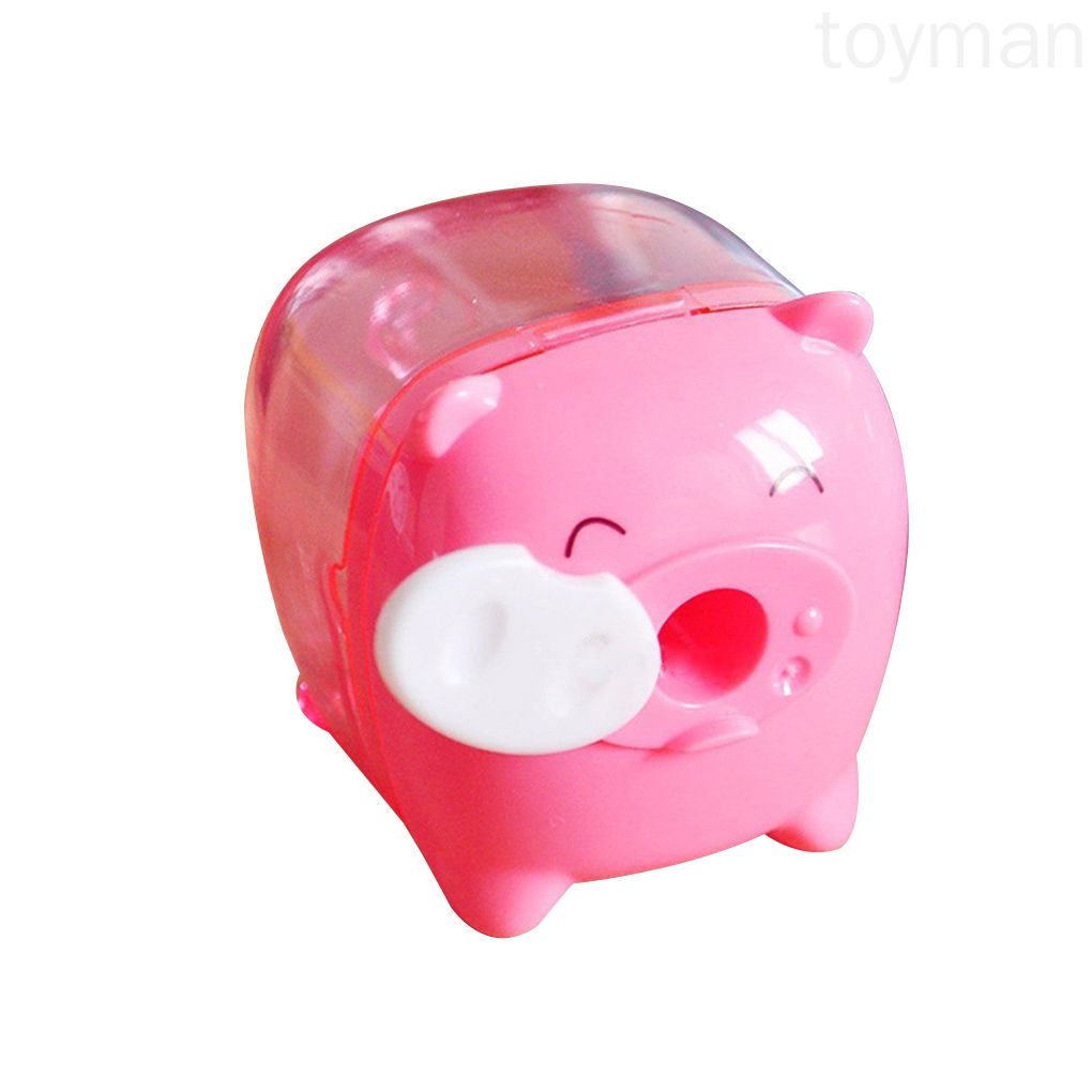 Dễ Thương Đồ Gọt Bút Chì Hình Chú Heo Hoạt Hình Đáng Yêu