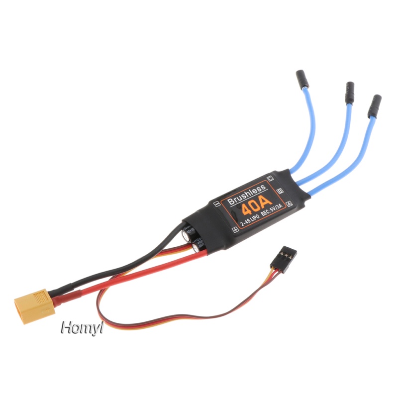 Bộ Điều Khiển Tốc Độ Không Chổi Than 40a Esc Cho Máy Bay Điều Khiển Từ Xa