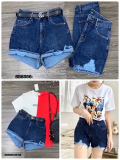 Bigsize Quần short jean SBS355