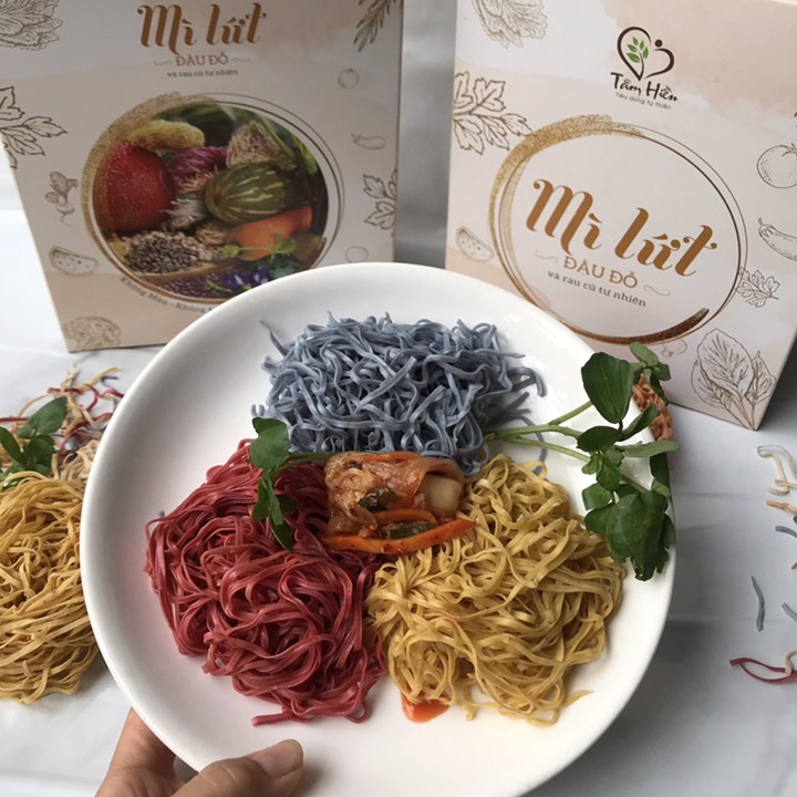 Mì lứt rau củ tự nhiên 500gr-Hàng Công Ty Tâm Hiền