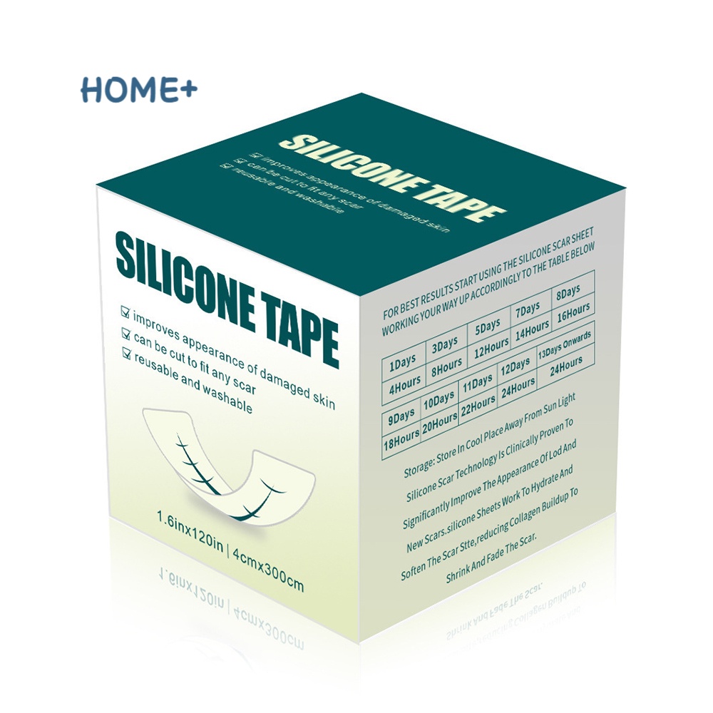 Cuộn Băng Dán Hỗ trợ giảm sẹo Làm Sáng Da Tự Dính Bằng Silicone 1.5m/3M