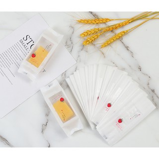 Túi đựng bánh dứa/biscotti/bánh quy hình trái dâu[100 túi]