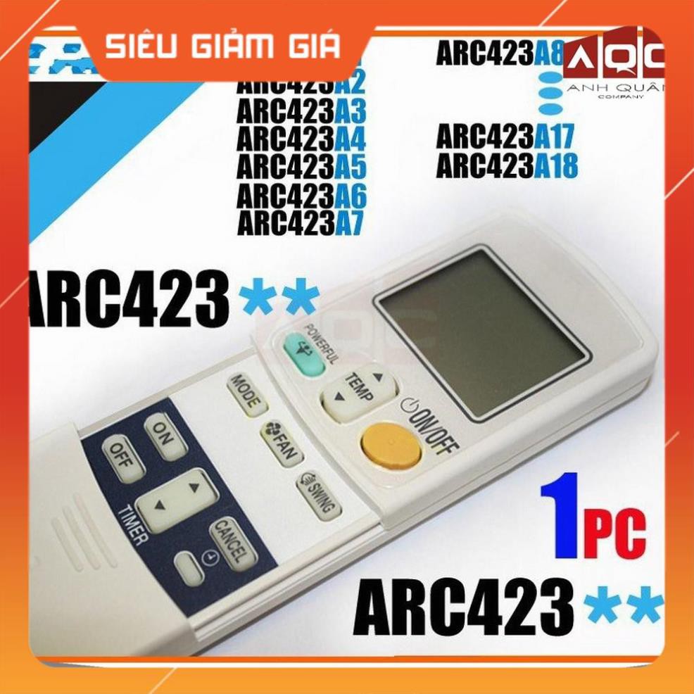 Điều khiển remote điều hoà máy lạnh DAIKIN ARC423A1 - Giá tốt nhất