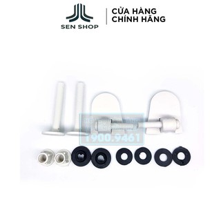 Chân ốc nắp bồn cầu nhựa trắng, phù hợp với nhiều hãng 9278