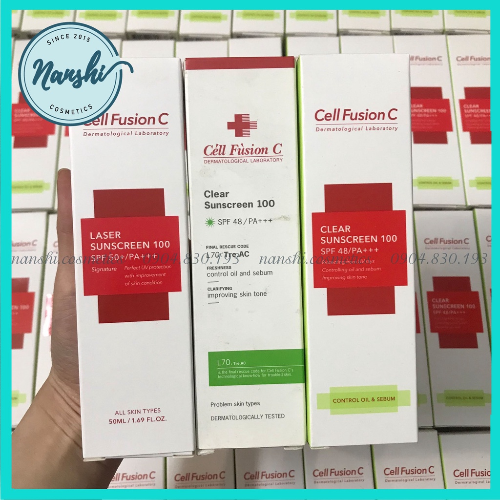 Kem Chống Nắng Cell Fusion C Sunscreen 100 SPF 50+ PA++++