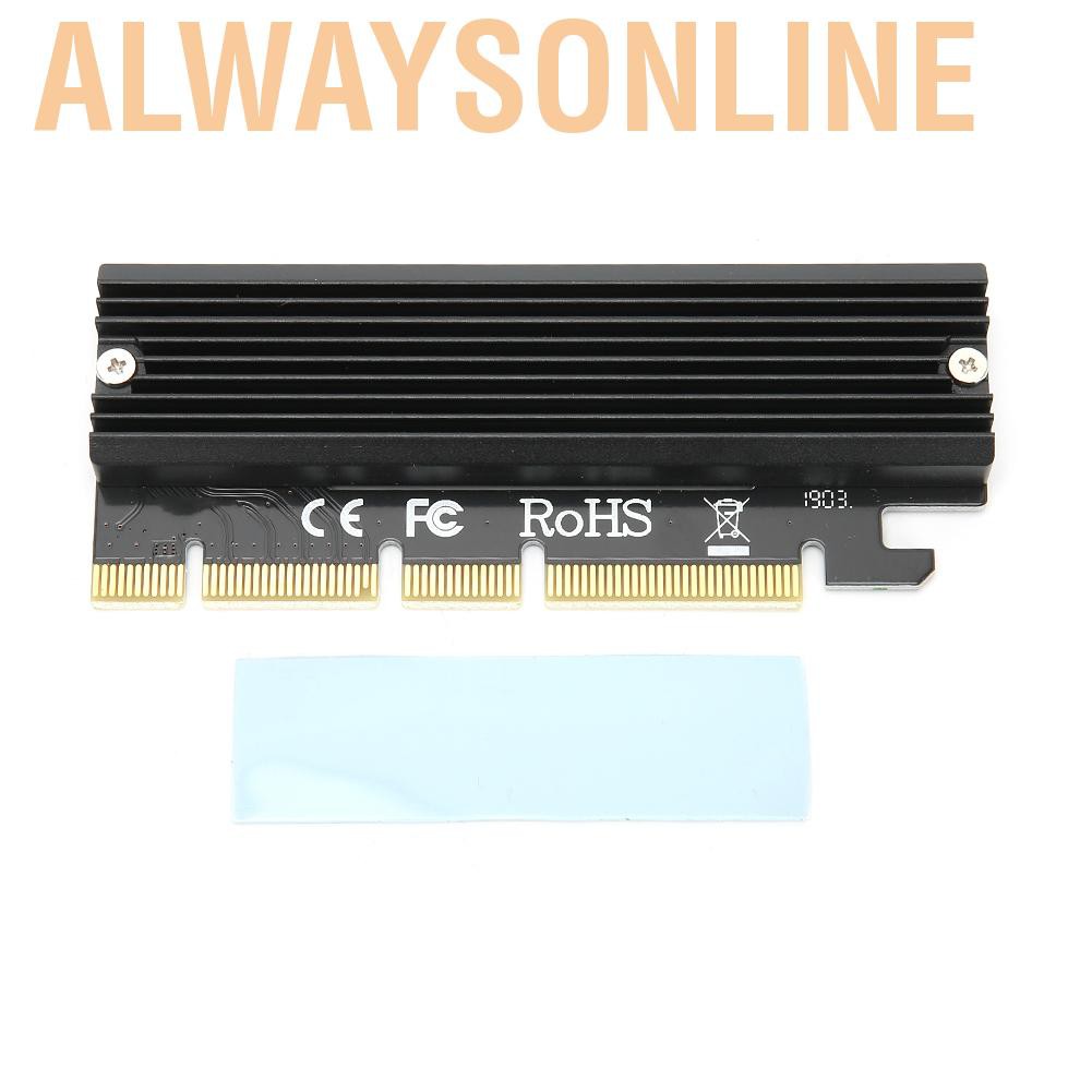 Thẻ Chuyển Đổi Pci-E 3.0 16x M.2 Nvme Ssd Sang M Key Ngff 4x 8x 16x Đầu Ra