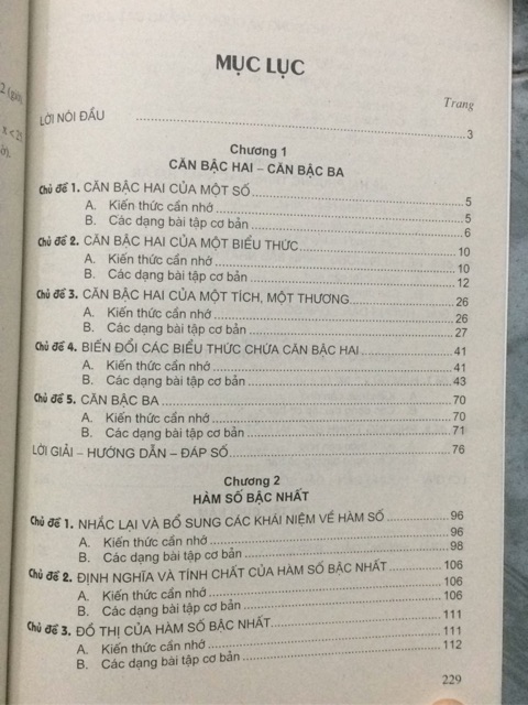 Sách - Phương pháp giải Toán 9 theo chủ đề phần Đại số