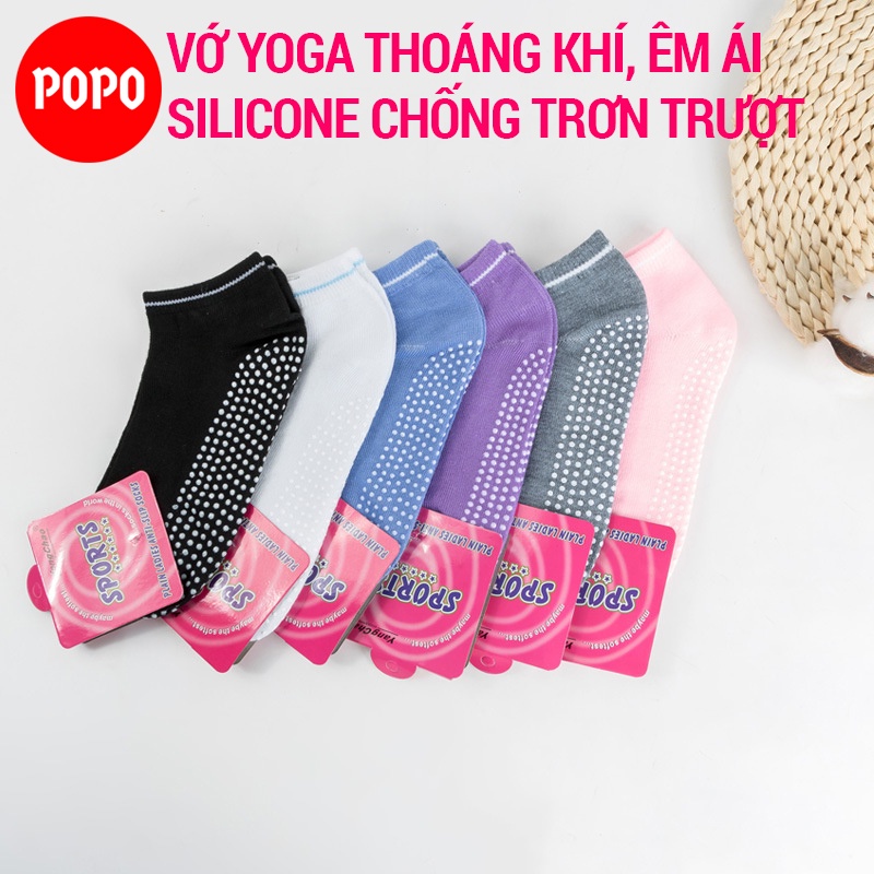 Tất Yoga, Vớ Yoga SPORTY chống trượt êm ái, tránh hôi chân, đảm bảo an toàn