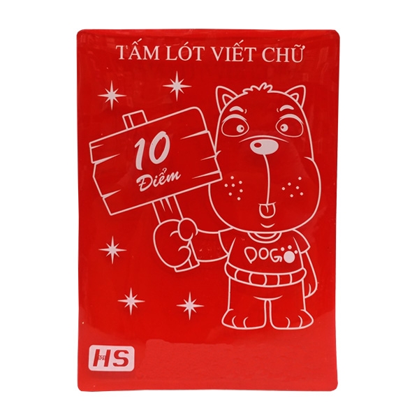 Tấm Lót Viết Chữ - VPP Hán Minh - Màu Đỏ