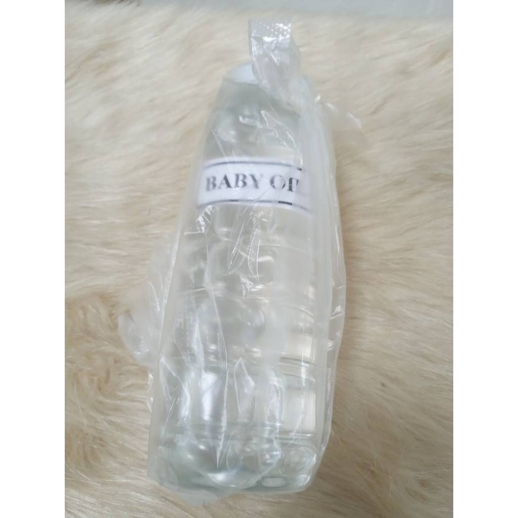 Tinh dầu massage body baby oil FREESHIP   Làm mềm da, bảo vệ độ ẩm tự nhiên mát xa toàn thân chai nước suối siêu thơm.