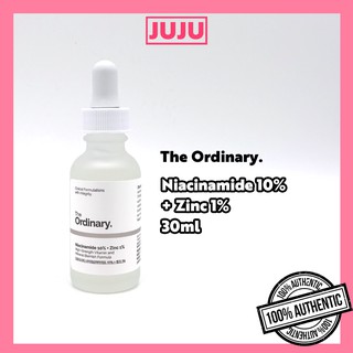 Tinh chất dưỡng da The Ordinary Niacinamide 10% + Zinc 1% 30ml