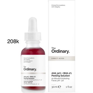 (Bill Đức)Serum The Ordinary AHA 30% + BHA 2% Peeling Solution
