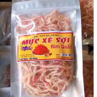 Mực tẩm xé sợi hấp cốt dừa gói 200gr