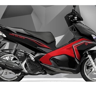 Tem Rời Air Blade 2016-2019 Dán Xe Đen Phối Đỏ