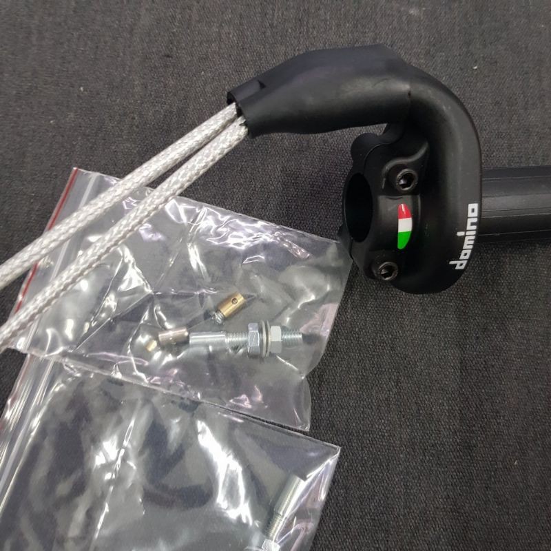 Cùm tăng kèm dây ga thái gắn tất được tất cả xe. giúp xe rút ngắn hành trình ga