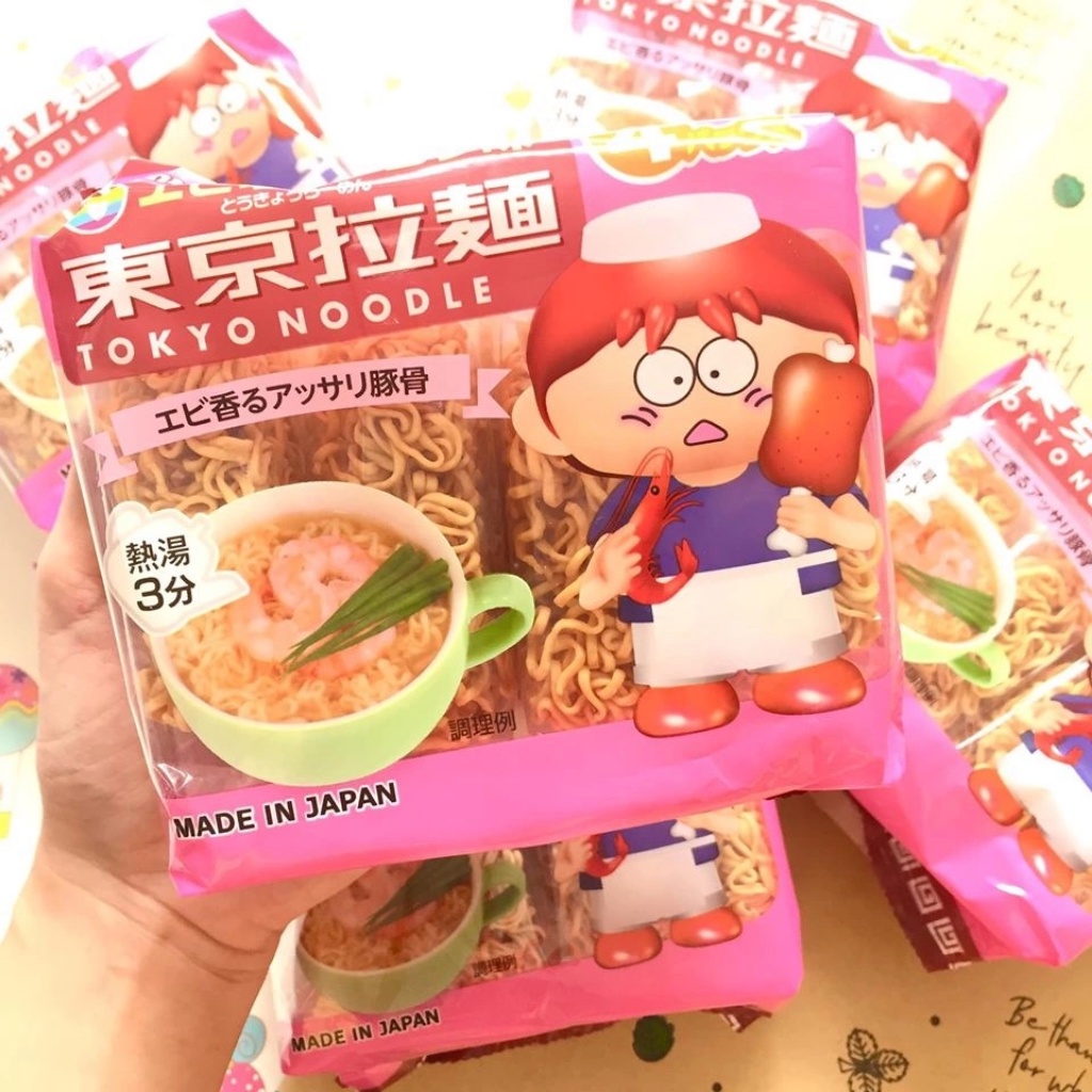 Mì ăn liền Tokyo Noodle Nhật Bản cho bé ăn dặm 120Gram Gói 4 Vắt Mì [HSD T3/2022] | BigBuy360 - bigbuy360.vn