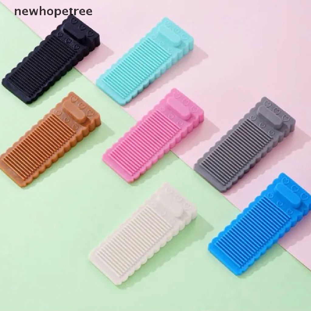 1 Dụng Cụ Chặn Cửa Bằng Silicone An Toàn Chống Va Chạm