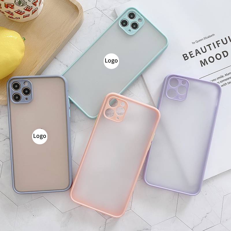 Ốp điện thoại mềm màu kẹo bảo vệ camera cho Iphone 11 12 Pro Max 6 6s 7 8 Plus Xr Xsmax X Xs Se 2020
