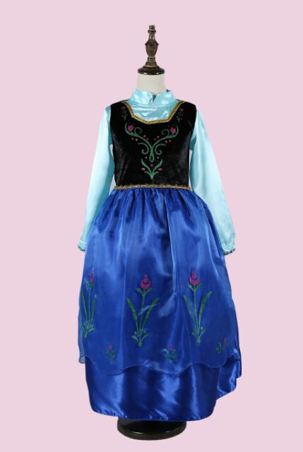 Đầm công chúa Anna Frozen ms26