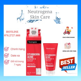 Kem Dưỡng Da Ban Ngày Neutrogena Stubborn Acne AM Treatment 56g
