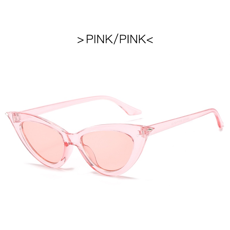 2021 NEW Hip-hop Small Cat Eye Sunglasses Fashion Women Eyeglasses with Retro Style Shades glasses