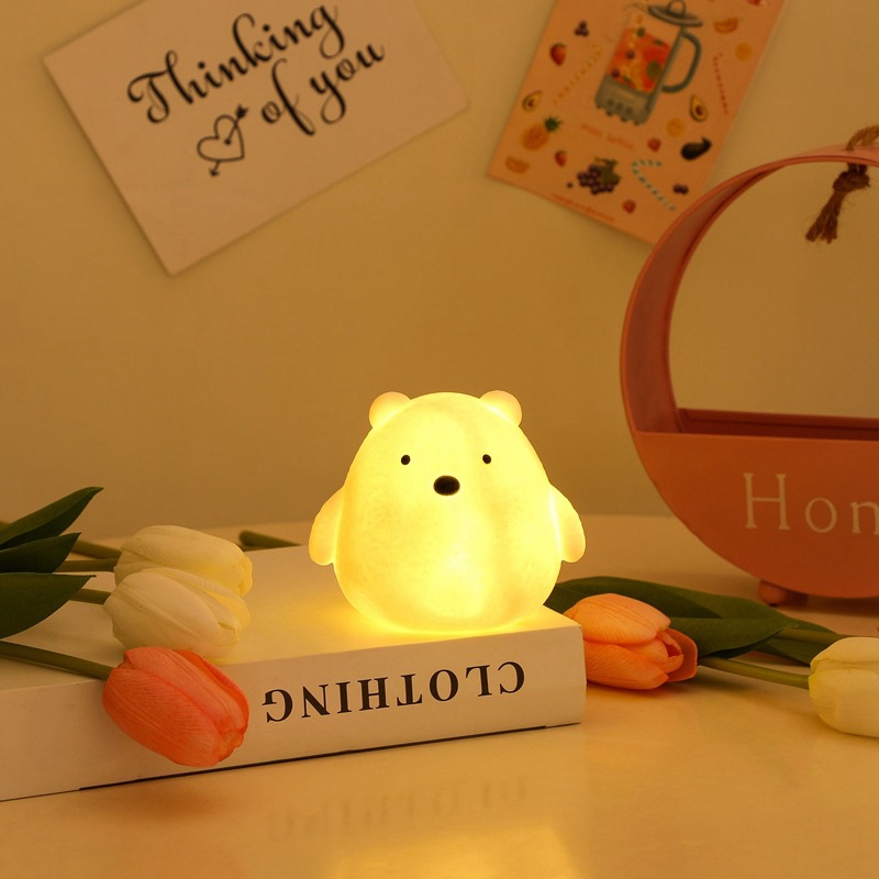 Đèn LED Ngủ Để Bàn Hình Thú Cưng Dễ Thương Trang Trí Phòng Ngủ
