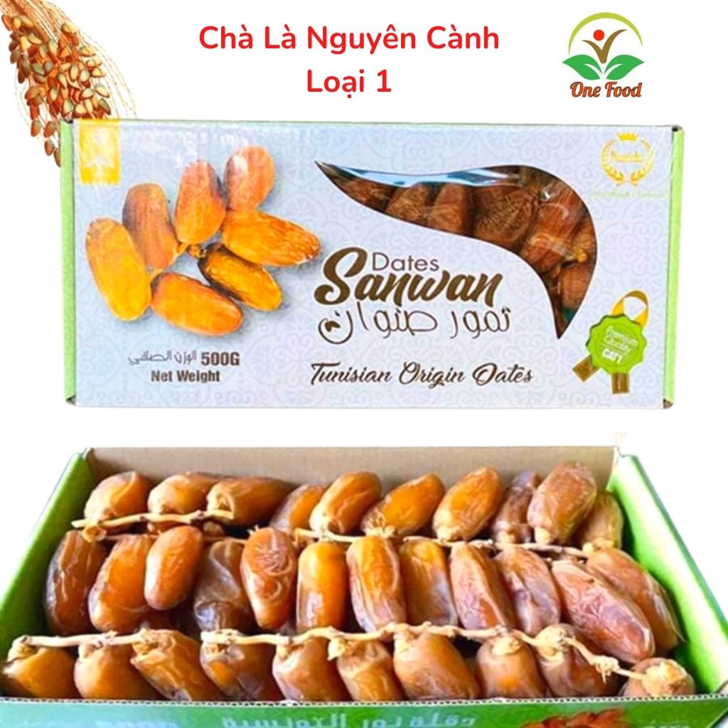 Chà Là Nguyên Cành Loại 1, chà là khô nguyên cành của Isreal, CHÀ LÀ sấy dẻo không đường, OneFood68