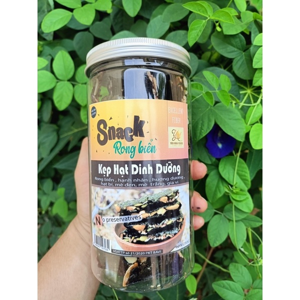 Rong Biển Kẹp Hạt Dinh Dưỡng Heathy 200g