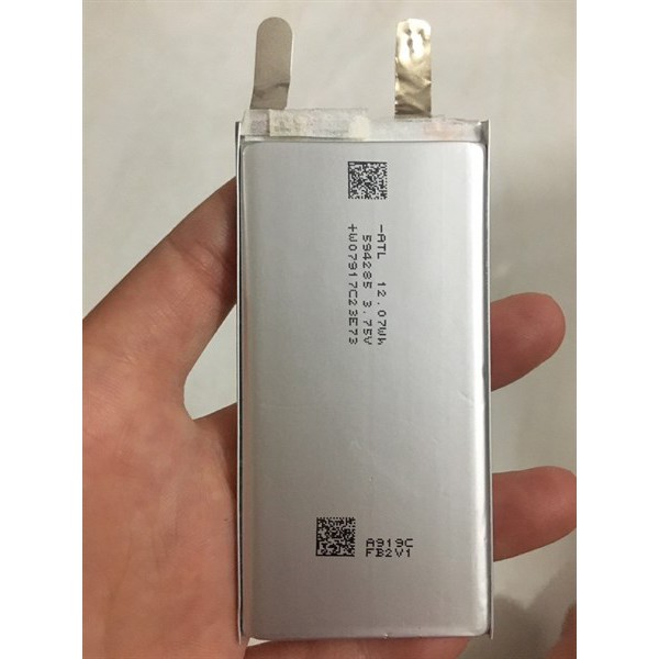 Cell Pin lithium polymer 3.7V 12.07Wh Kích Thước 85x40x5mm