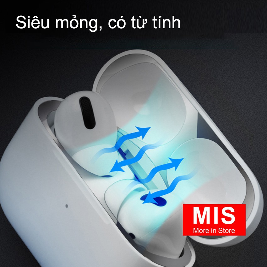 Miếng Dán Kim Loại Bảo Vệ Tai Nghe Bluetooth Airpod Pro Chất Lượng Cao Tính Năng Chống Bụi Bẩn TN004PK