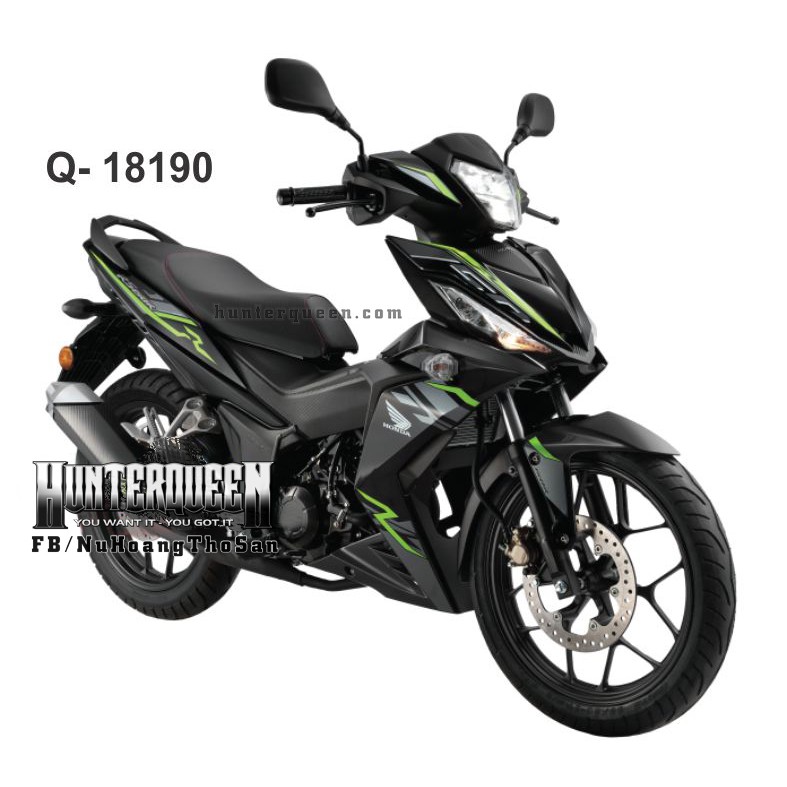 Tem xe Winner. GTR xe đen, tem xanh lá. Thay đổi màu sắc và chi tiết theo yêu cầu. Sắc nét, bền màu, chống nước