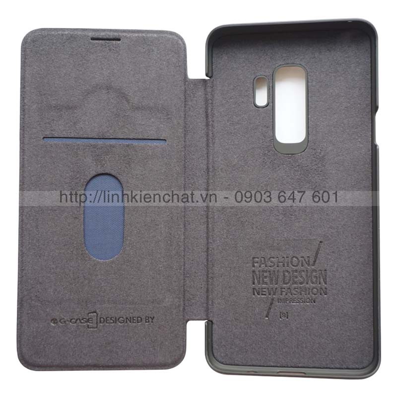 Bao da Galaxy S9 Plus G965 hiệu G-Case Leather Business