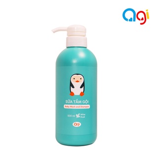 Chính hãng sữa tắm gội agi 500ml - ảnh sản phẩm 4