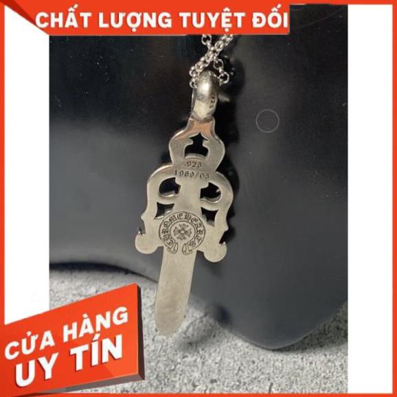 Dây chuyền unisex Chrome Heart Dagger bạc fullbox - Chrome Heart Store