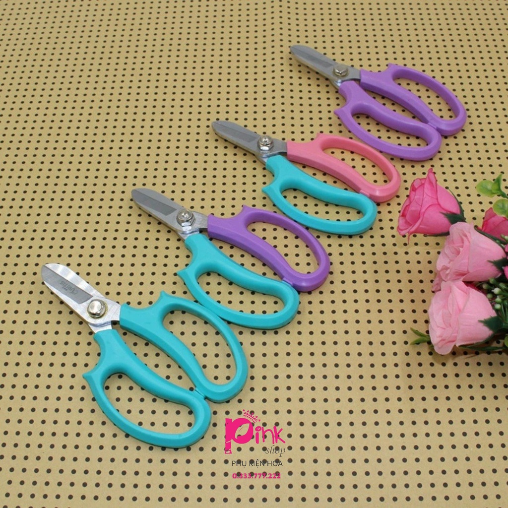 💓 KÉO MŨI BẦU cắt tỉa cành hoa tươi chuyên dụng chất liệu BỀN ĐẸP – Phụ kiện hoa Pinkshop ✂🌹