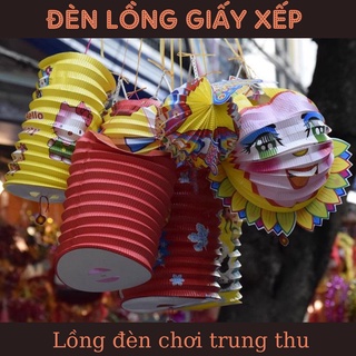 Lồng đèn Trung thu nhiều hoạ tiết cho bé 1 cái ngẫu nhiên