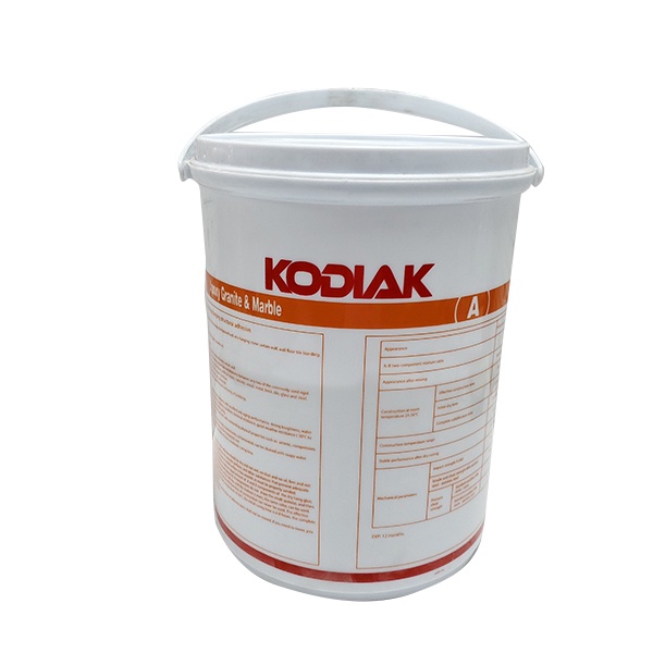 Cặp keo Kodiak AB- Keo AB hai thành phần- Chuyên sử dụng để gắn đá mặt tiền- Cặp 2kg và10kg