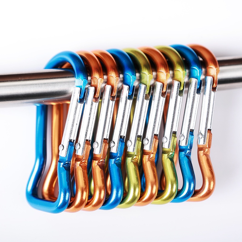 [Mới] Móc Khóa Bằng Hợp Kim Nhôm Chất Lượng Cao Dùng Đi Cắm Trại / Leo Núi